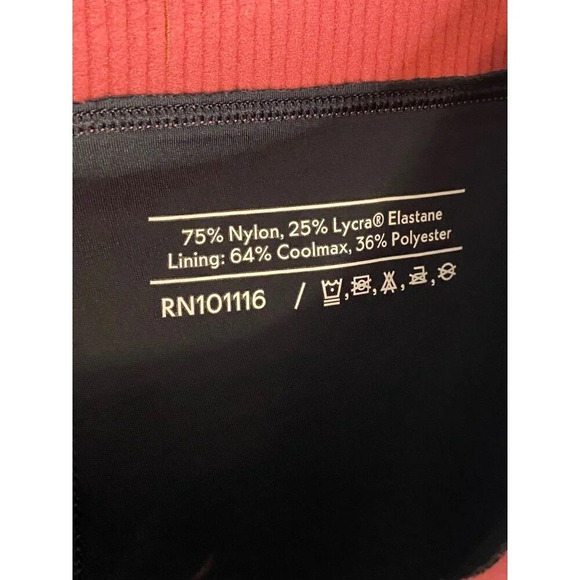 Outdoor Voices Smooth 7/8 Leggings High Rise Nylon Black-sz Medium - Picture 5 of 9